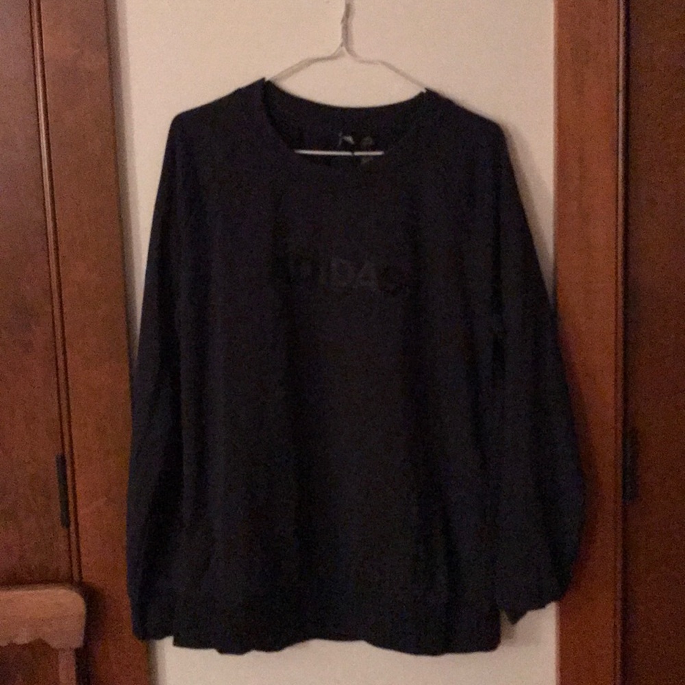 adidas navy sweatshirt